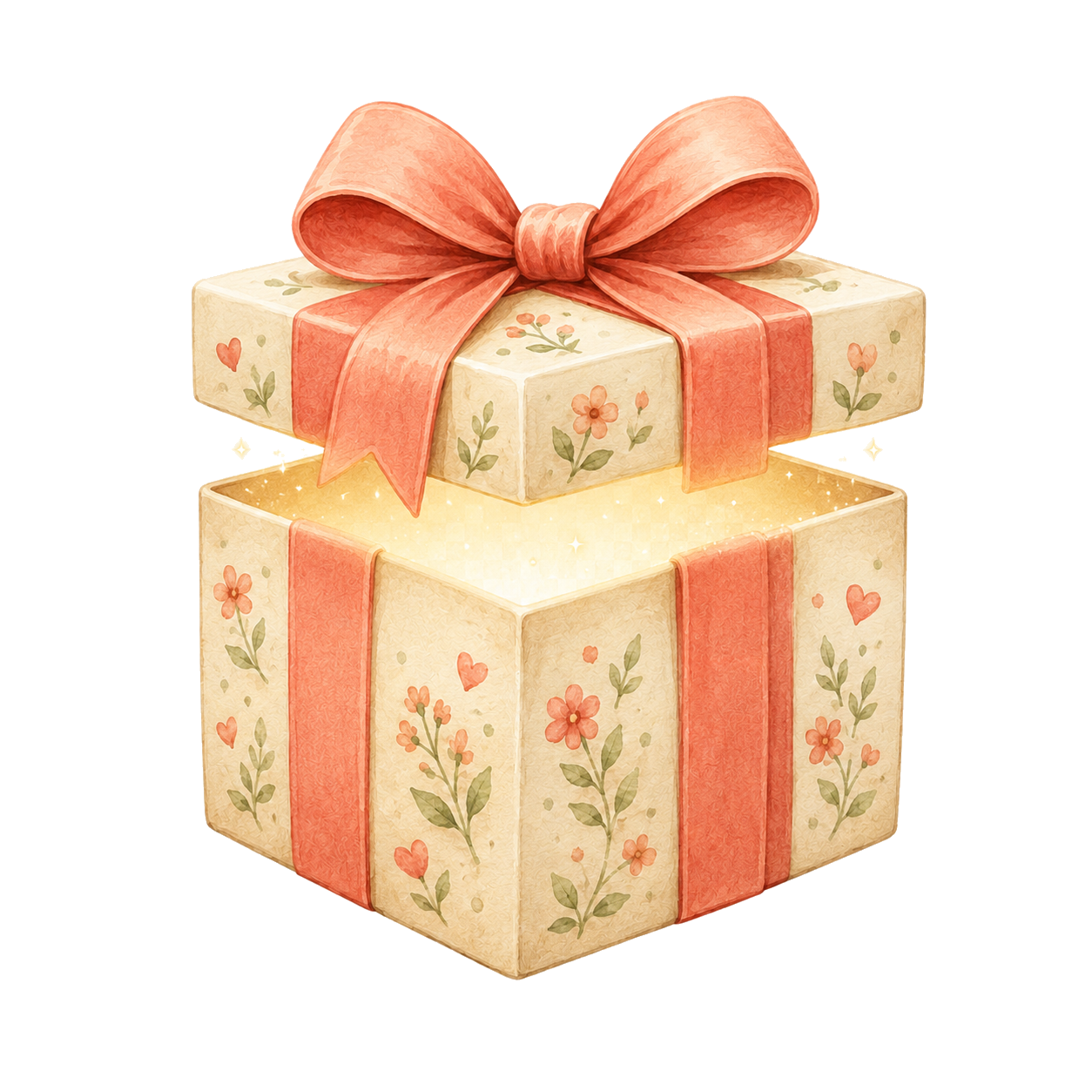 Cadeau qui s'ouvre