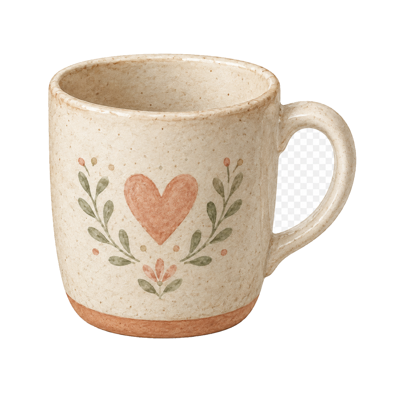 Tasse peinte